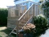 Conservatory, decking and stairs - building & decking work by HMC Joinery & Building, Belfast.