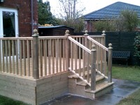 Patio Decking by HMC Joiners, Builders, Fencing and Decking Services, Belfast, Northern Ireland
